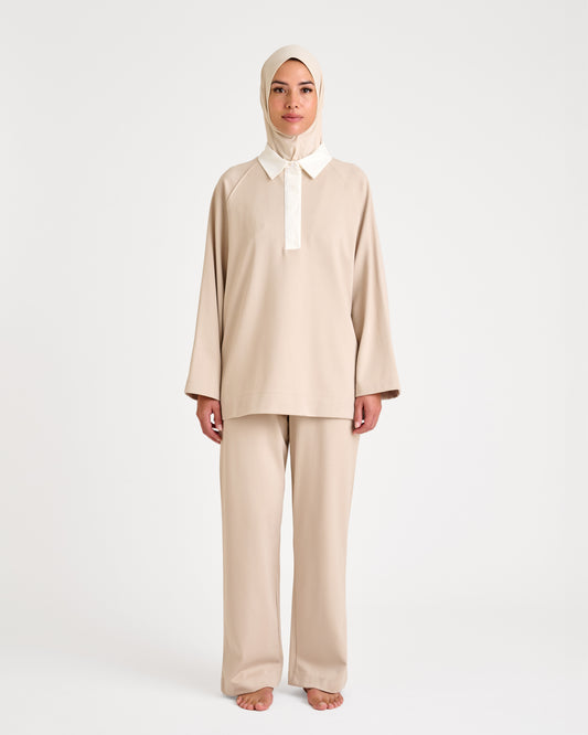 Fall 25 Poloset Beige