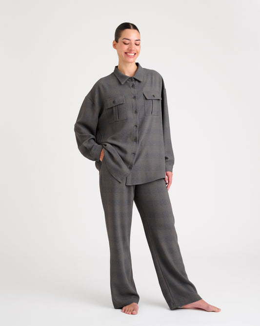 Loose fit co-ord set Grey