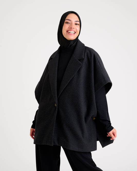 Cape wool blend Darkgrey