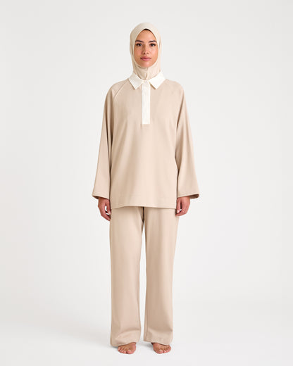 Fall 25 Poloset Beige
