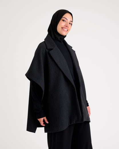 Cape wool blend Darkgrey