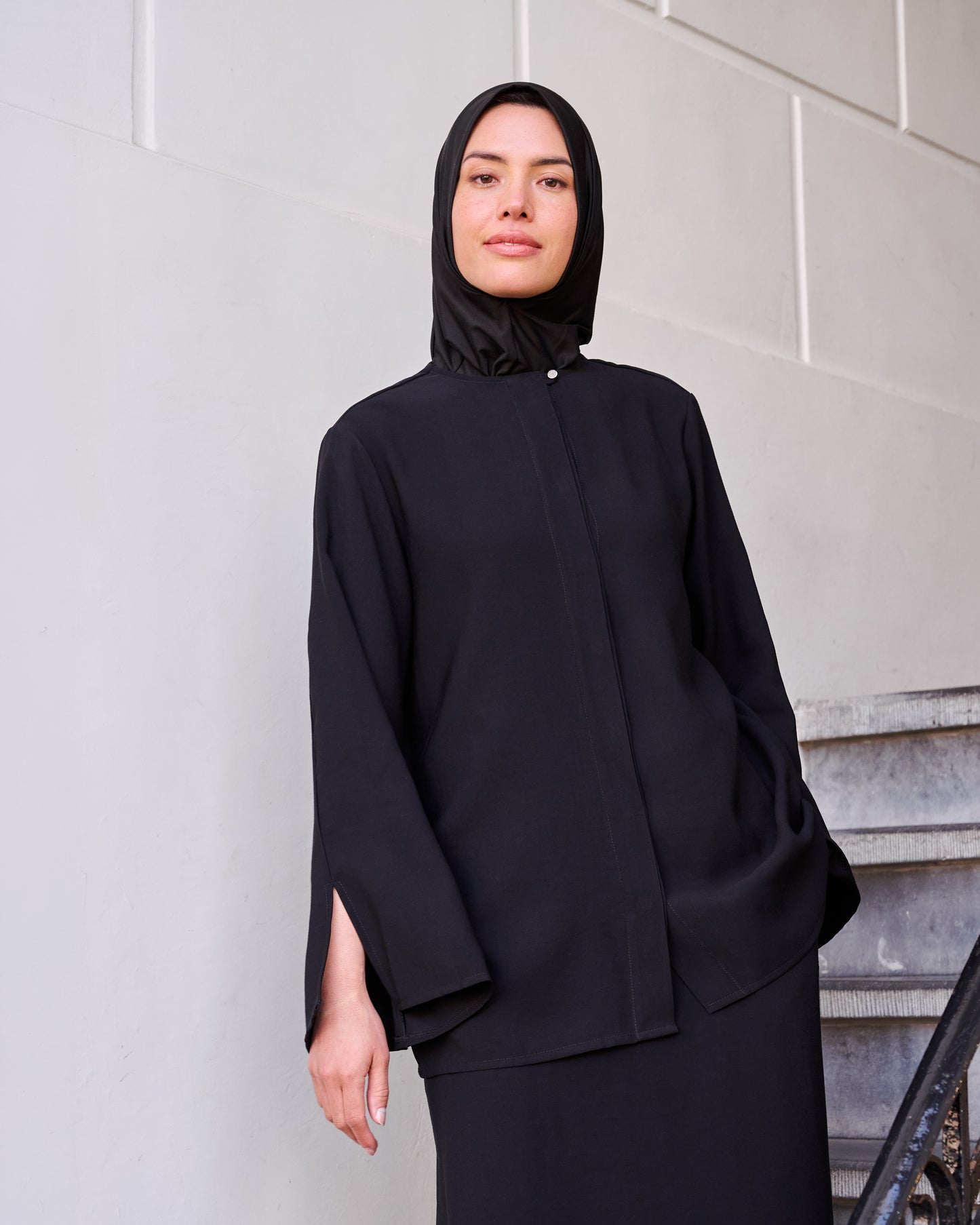 Soft Skirt Set Black