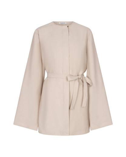 Soft Skirt Set Beige