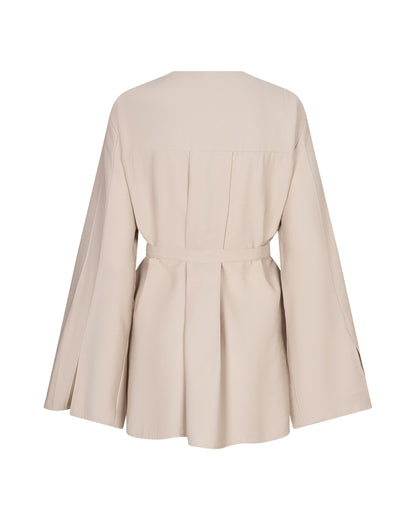 Soft Skirt Set Beige