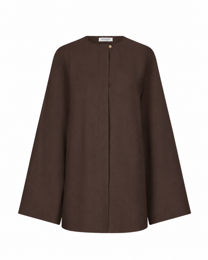 Soft Skirt Set Brown