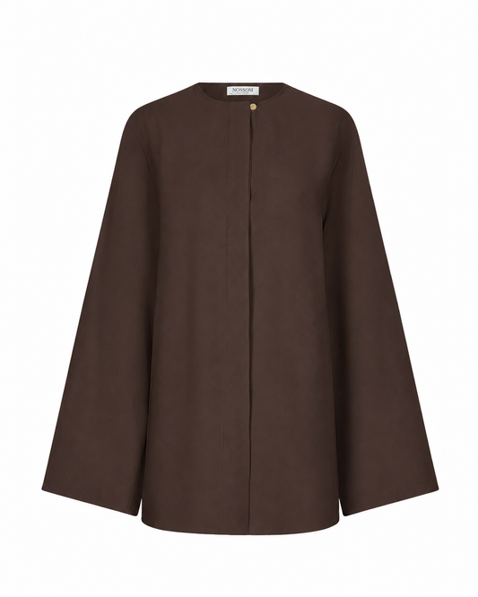 Soft Skirt Set Brown
