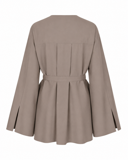 Soft Skirt Set Taupe