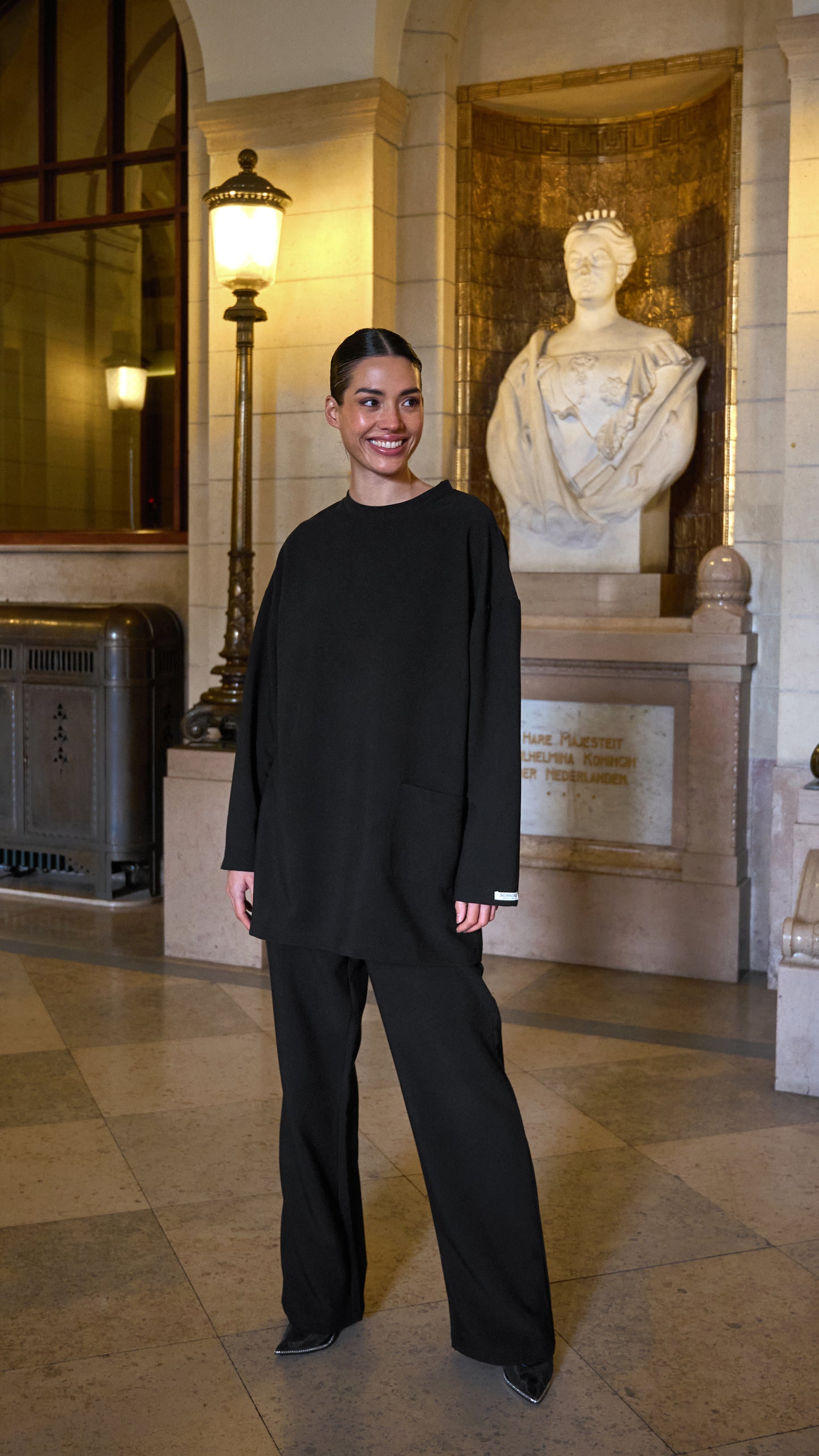 Casual Chic co-ord set black